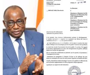 image COTE D'IVOIRE : LE MINISTERE DE L'EDUCATION NATIONALE INTERDIT LES COURS DE RENFORCEMENT PAYANTS DANS LES ETABLISSEMENTS SCOLAIRES